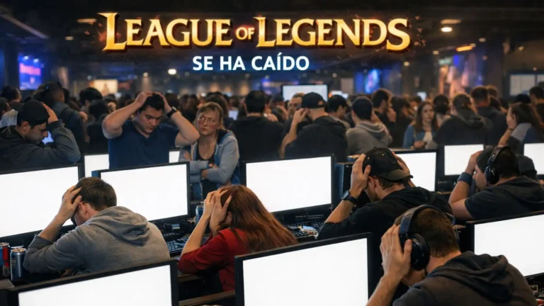 League of Legends sufre caída masiva: miles de jugadores afectados